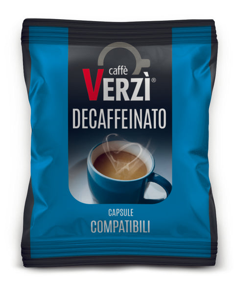 Capsule Caffè Verzì Compatibili A Modo Mio – Decaffeinato - a partire da 0,19 Cent