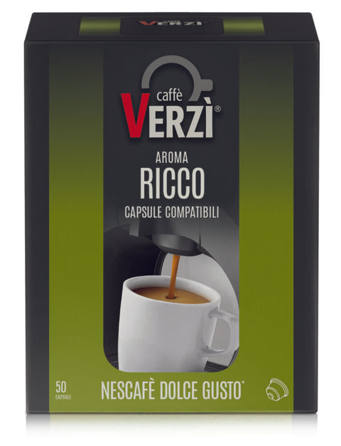 Capsule Caffè Verzì Compatibili Nescafè Dolce Gusto – Aroma Ricco - a partire da 0,24 Cent