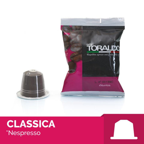 Capsule Toraldo Compatibili Nespresso* - Miscela Classica - a partire da 0,19 Cent