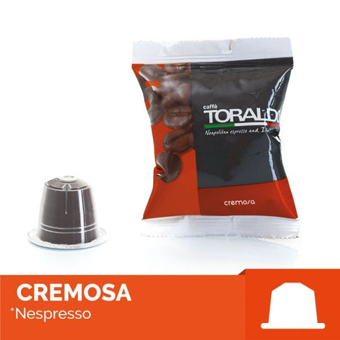 Capsule Toraldo Compatibili Nespresso* - Miscela Cremosa - a partire da 0,19 Cent