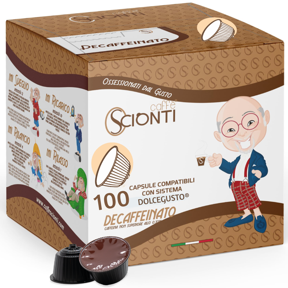 promo - decaffeinato capsula dolce gusto® *compatibile
