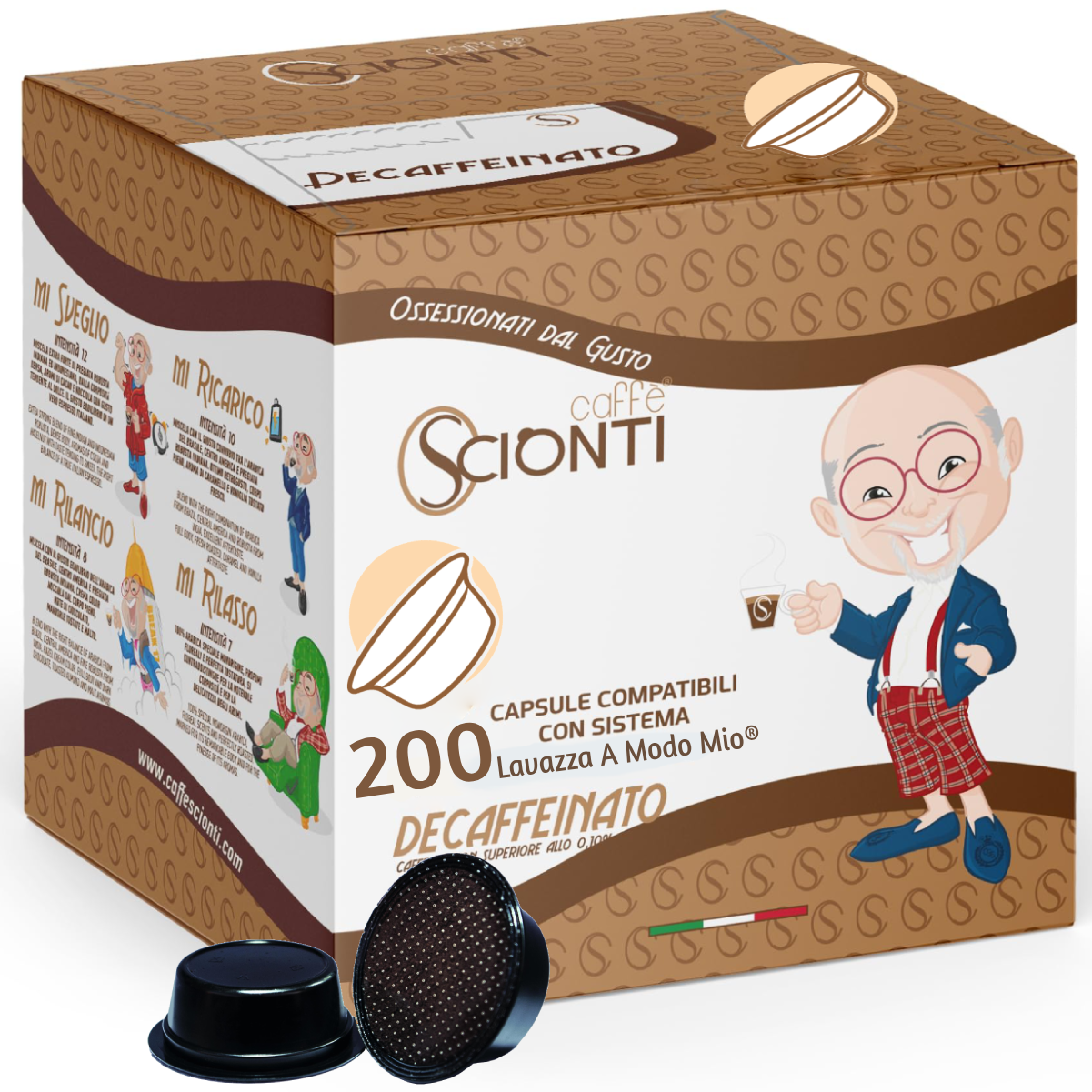 decaffeinato capsula lavazza a modo mio® *compatibile