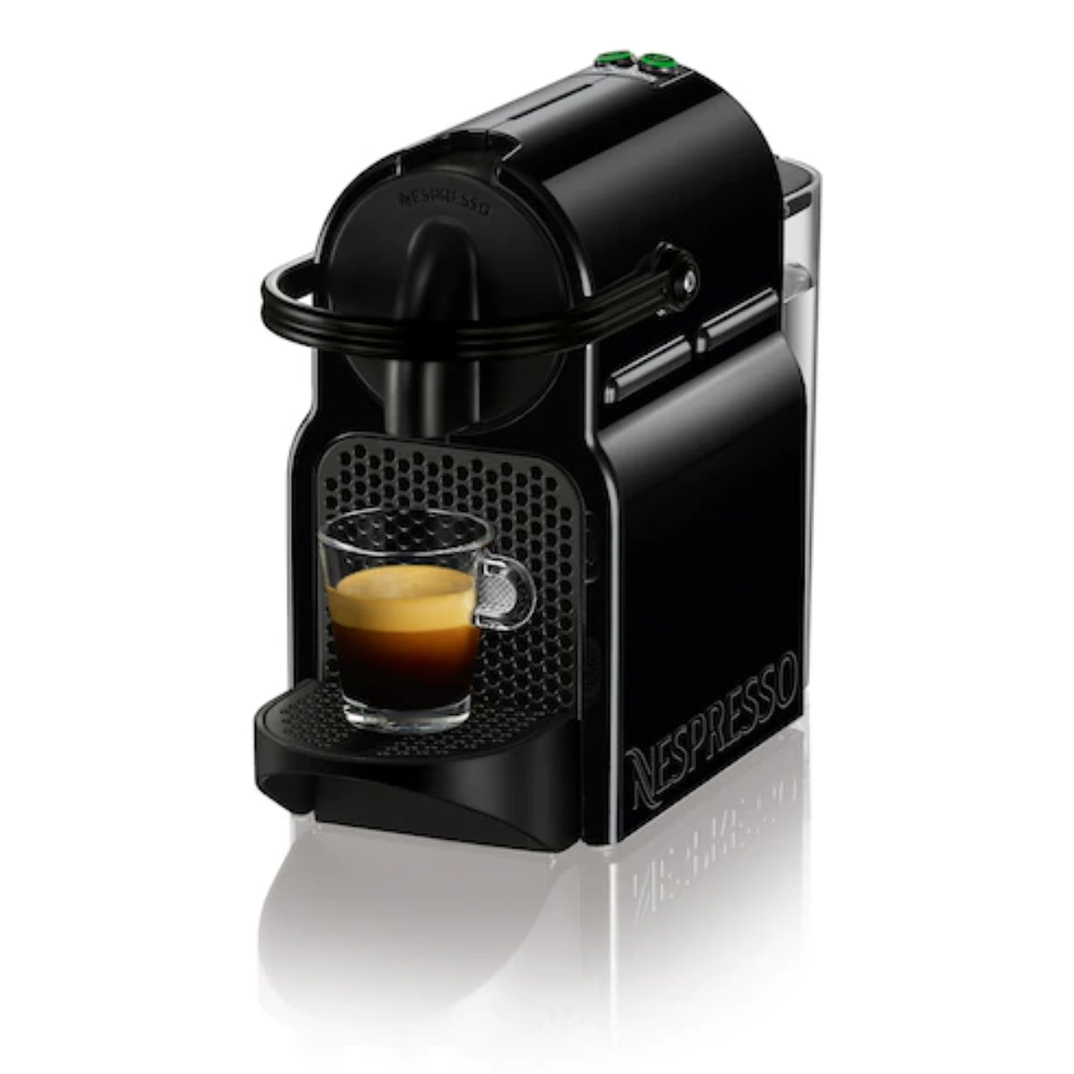 macchinetta nespresso®* inissia black + 400 capsule caffè scionti nespresso®* compatibili