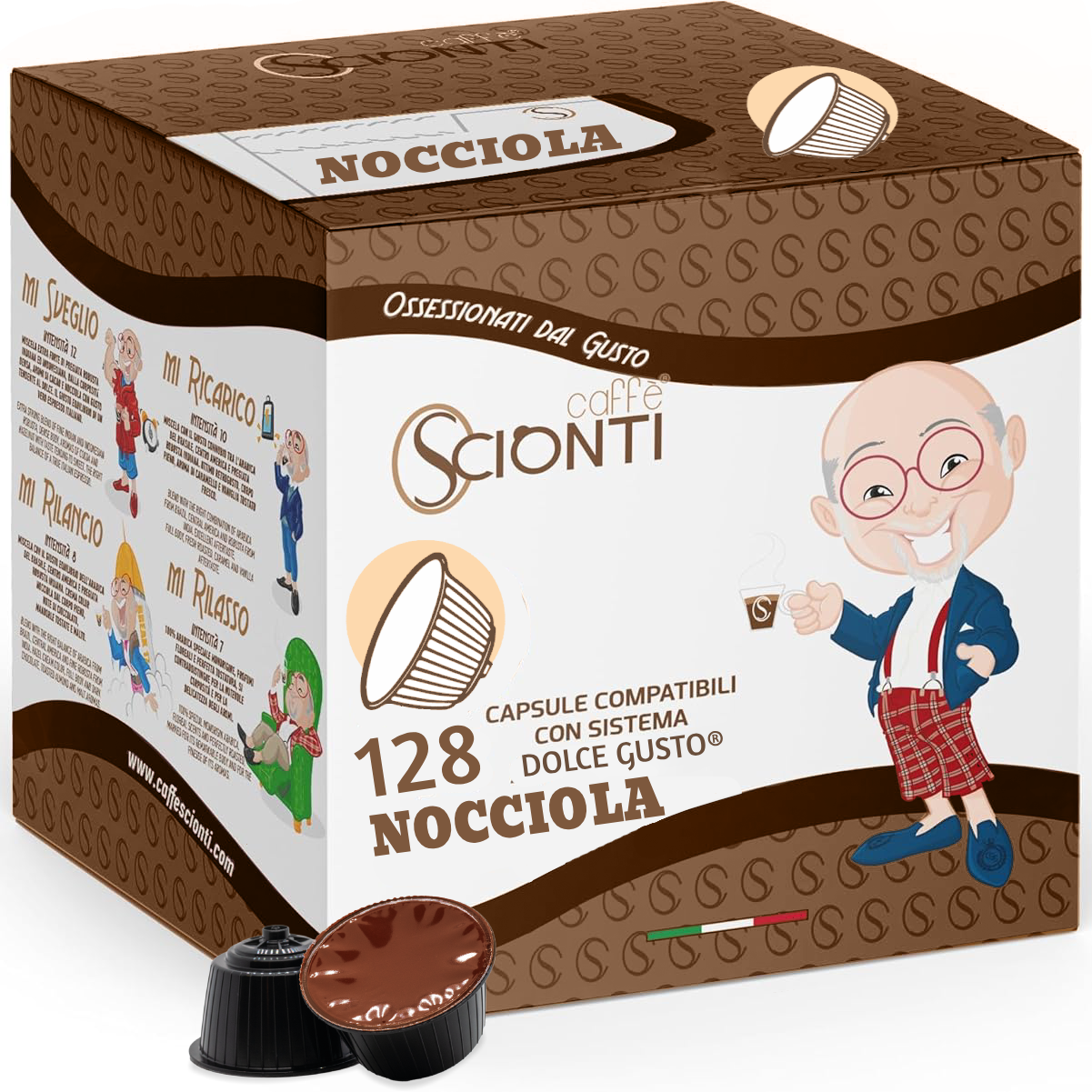 nocciola power coffee dolcegusto® *compatibile
